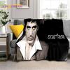 Scarface 3D Classics Movie Tony HD Blanket,Soft Throw Blanket for Home Bedroom Bed Sofa Picnic Travel Office Cover Blanket Kids
