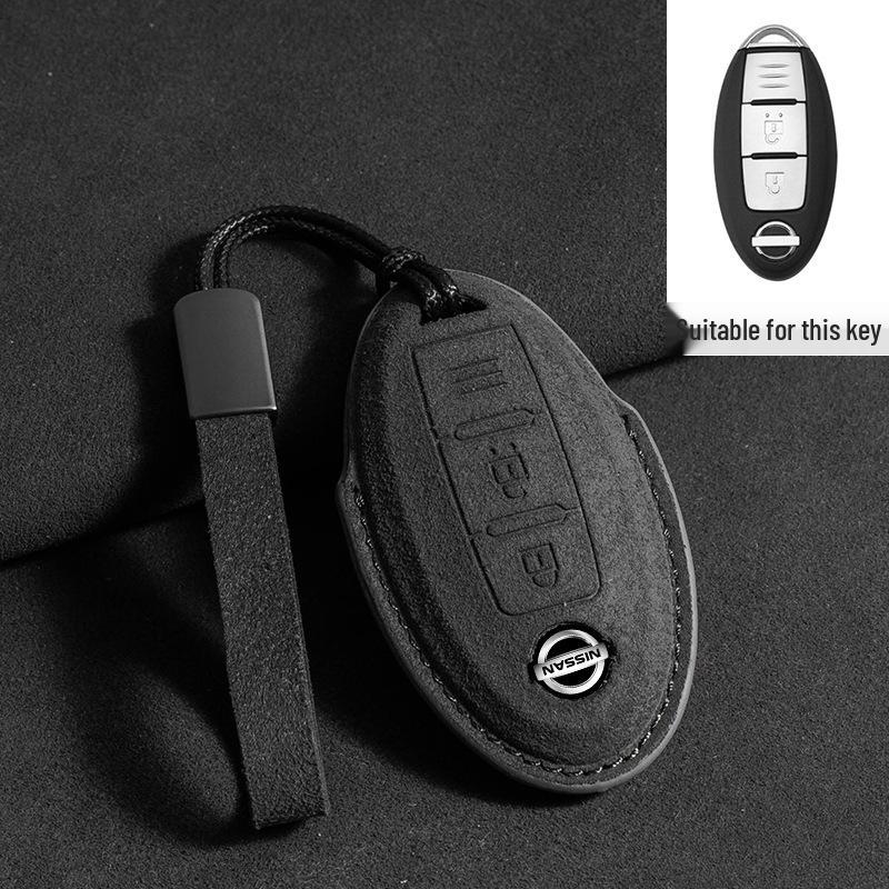 Nissan Car Key Cover for Altima, Sylphy (14th Gen), Qashqai, X-Trail, Tiida, Bluebird, Kicks, Tanlu, Loulan