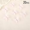 Gradient Color Organza Fabric Butterfly Appliques 10/20pcs Translucent Chiffon Butterfly For DIY Sewing Craft Decoration 5cm