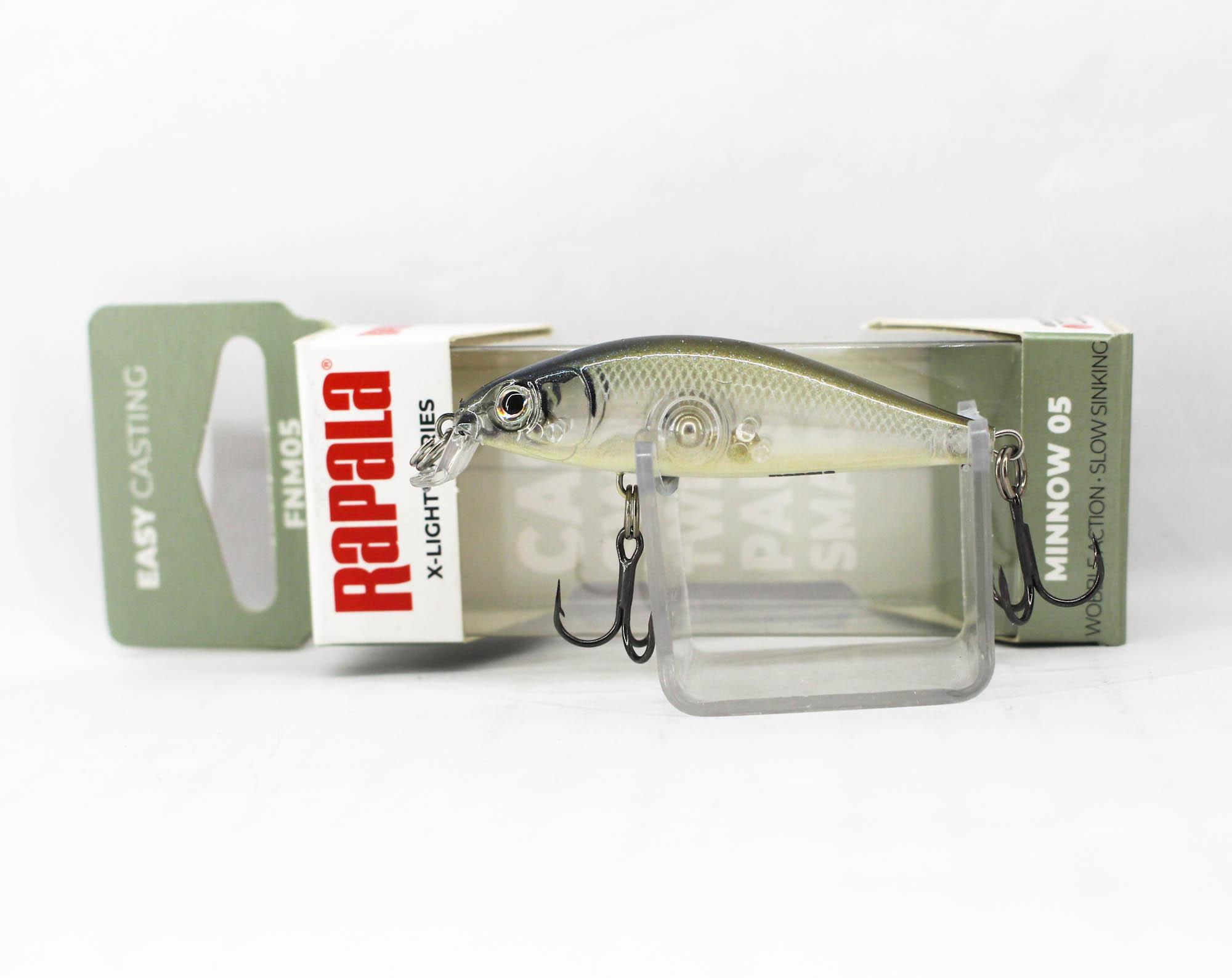 

Rapala Light Minnow Slow Sinking Lure FNM05/GHSH (8599)