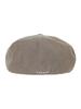 Bajal Varzar Embroidered Newsboy Cap Light Khaki