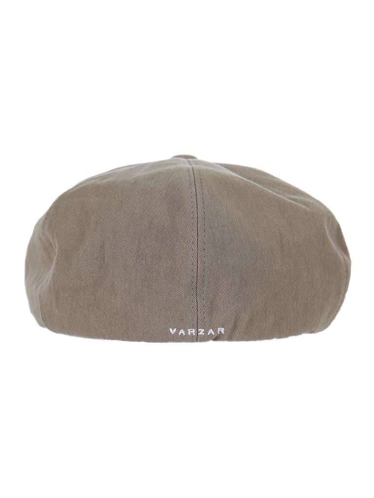 Bajal Varzar Embroidered Newsboy Cap Light Khaki