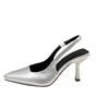 Fashion 2025 New Fashion Pointed Thin Heel High Heel Single Shoes Women's Style Baotou Casual High Heel Sandals Zapatos Mujer Size 35-40