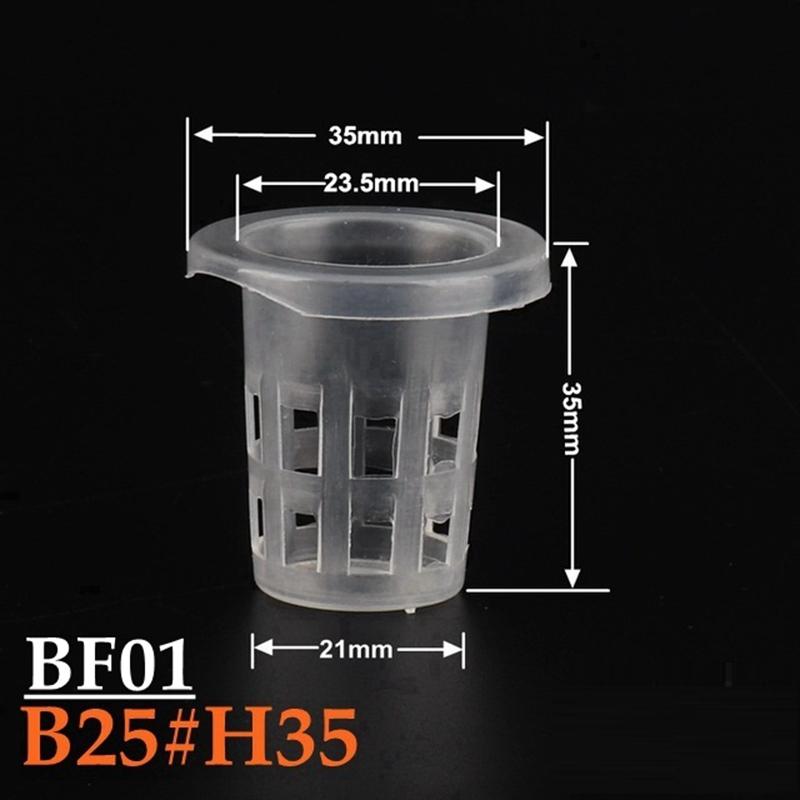 

10 шт. Белые гидропонные сетчатые горшки без почвы, горшки для выращивания растений для овощей, трав, лоток со губкой, аэропонная рассада, стаканчик для клонирования