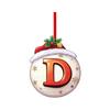 2D Christmas Decoration Pendant Christmas Tree Tag Theme Party Crafts Ornament