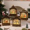 Weihnachtsdekorationen, Weihnachtsmann, Schneemann, Spieluhr, Schneeflocken, Wasserball-Lampe, Windlaterne, Nachtlicht, Weihnachtsgeschenk