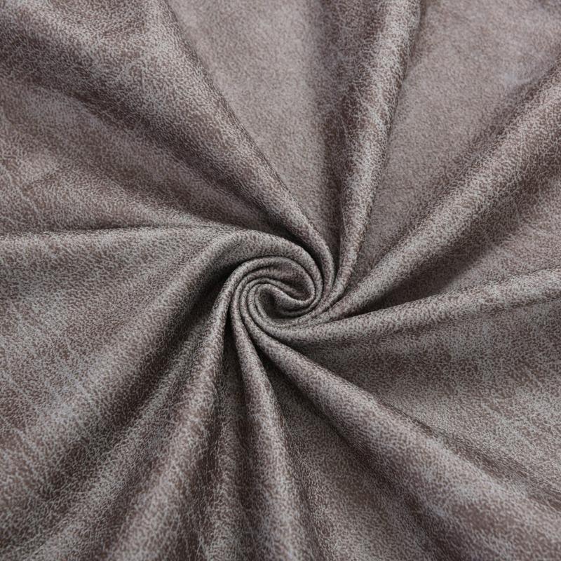 Couchbezug im Kunstleder-Look Stretch Einzelsofa Sessel Überwurf Möbelbeschützer Weich mit elastischem Boden Sesselbezug
