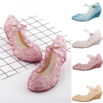 Kleinkind Infant Kinder Baby Mädchen Keil Cosplay Partei Einzelnen Prinzessin Schuhe Sandalen