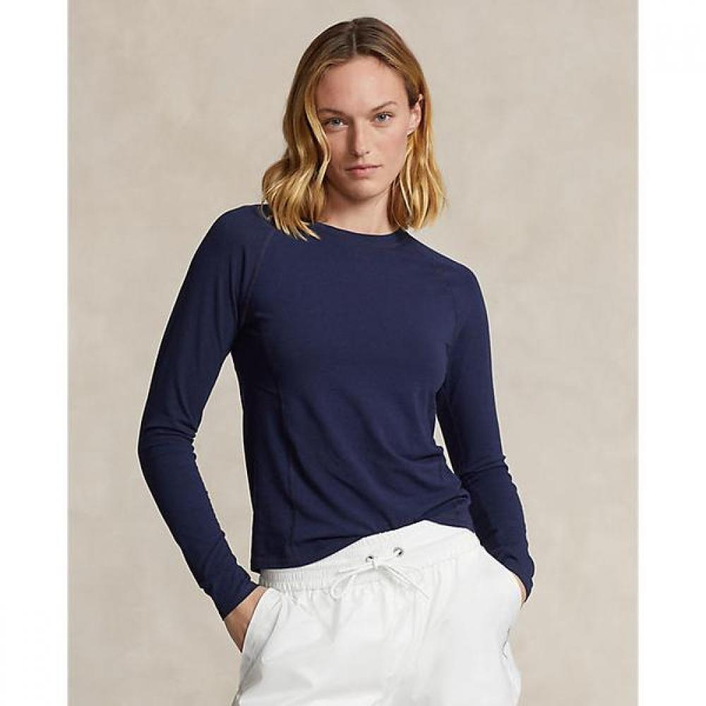 Polo Golf Women Jersey Long Sleeve Tee Wmxgkninc020196410 XS