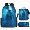 Godzilla Godzilla Student School Bag Cartoon Children Backpack Satchel Anime Trend