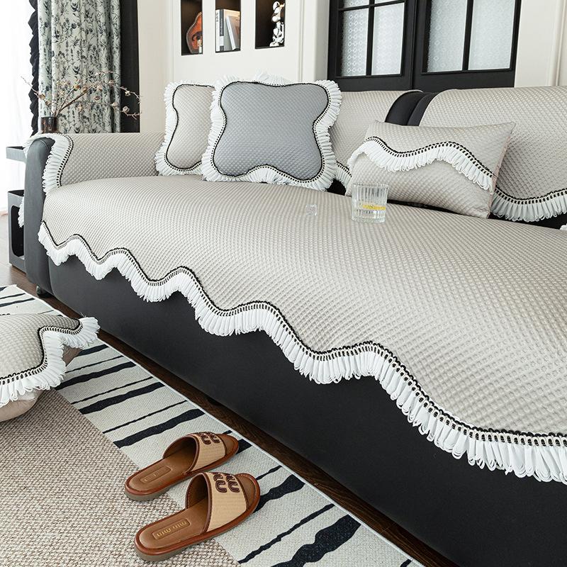 Cool Sofa Cushion Summer  New Cool Sofa Seat Cushion Universal Irregular One-Piece Sofa Cover