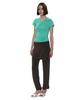 PARTIMENTO WOMEN Pwc V-Neck Baby Tee_Emerald