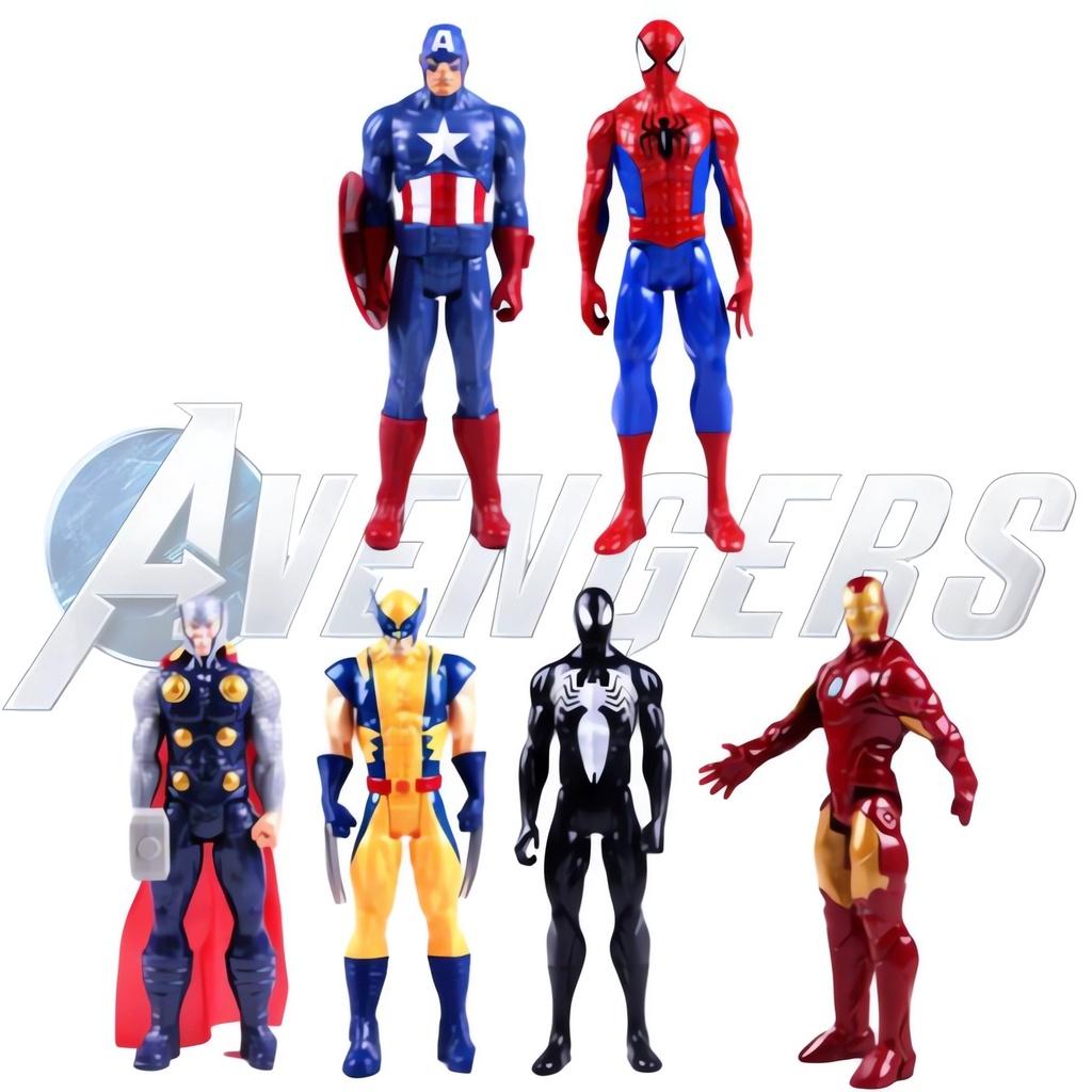 Avengers Alliance Iron Spider-man Black Gold Spider-man 12-inch Poseable Child Toy Doll Figure Handicraft