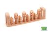 T-rex Studio 1/35 German 8.8cm KwK/PaK Muzzle Brake Late Type 1 (4 Pieces) Plastic Model Parts TR35155