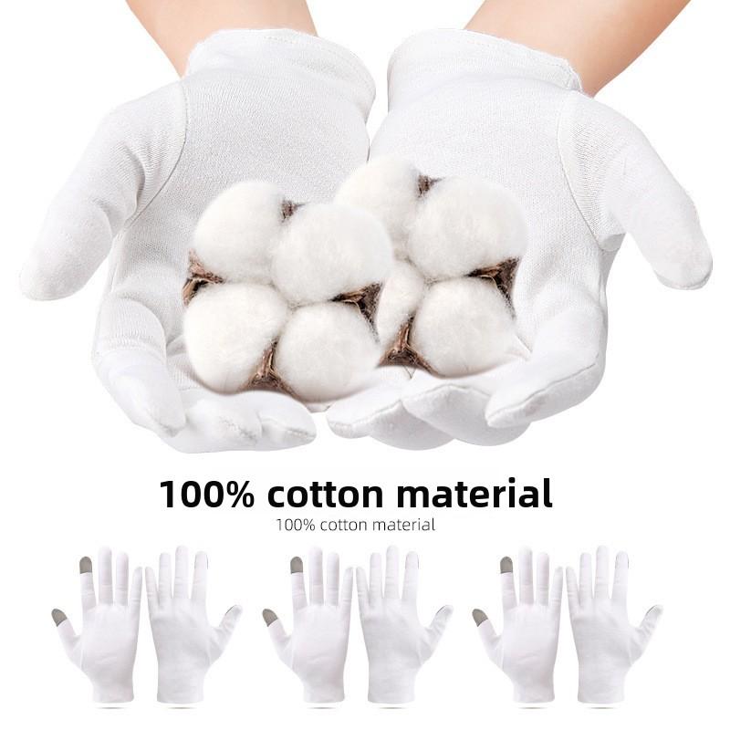 Silver Fiber Two-finger Touch Screen Gloves New Cotton Elastane Light as well as Breathable Soft Simple Non-slip Gloves