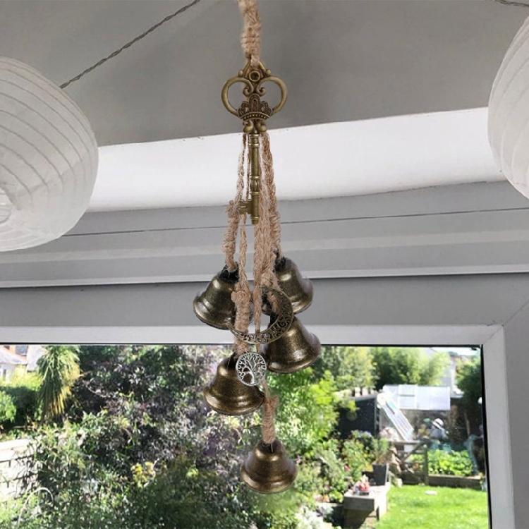 Traditionelle Hexen Eisen Windspiele Außen Garten Dekoration Hängende Anhänger