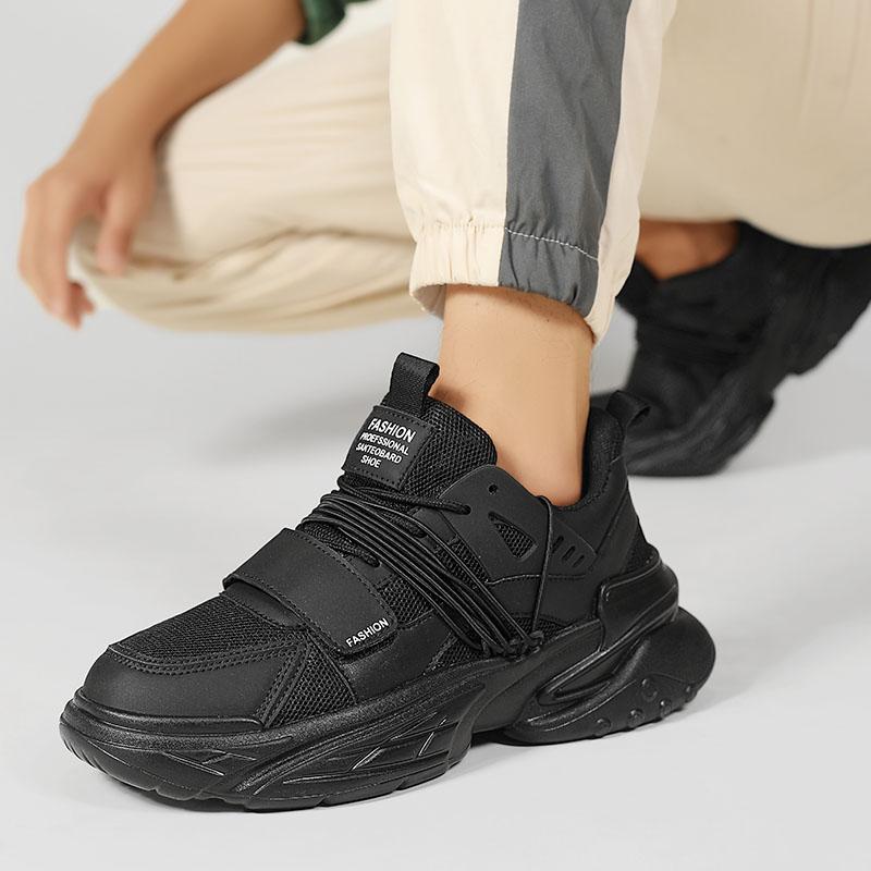 Fashion PARZIVAL Brand Mens Casual Sneakers New Casual Shoes for Men Designer Male Vulcanized Shoes 2024 Autumn Clunky Sneakers Tennis