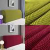 Elastische Bett Kopfabdeckungen Polar Fleece Rücken Schutz Stoff Für Zuhause Hotel Bankett Lange Rücken Stuhl Abdeckung