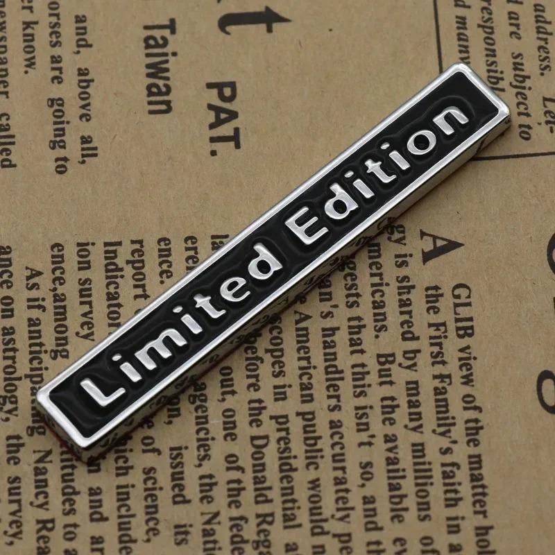 Metal Limited Edition Badge 3D Sticker Car Styling Logo Decoration Exterior Decals Motorcycle body Stickers car Accessories