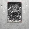 skeleton Vintage Tin Sign Home Decor Wall Decor Art Wall Mural Room Decoration Decor Retro Metal Sign Plate Bar Posters