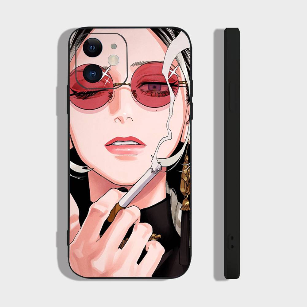 Tao S-Saotome Manga G-Gokurakugai Phone Case For IPhone 17 Air 16 15 14 13 Pro Max 11 12 Black Silicone Cover