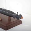 1:700 Borei-Class 955 Strategic Nuclear Submarine Model, Russian Navy Ship Replica for Military Collector Gift Desk Decor