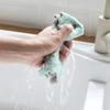 1/10Pcs Super Absorbent Microfiber Handkerchief Towel Kitchen Dish Cloth Simple Hand Face Tableware Household Cleaning Towel