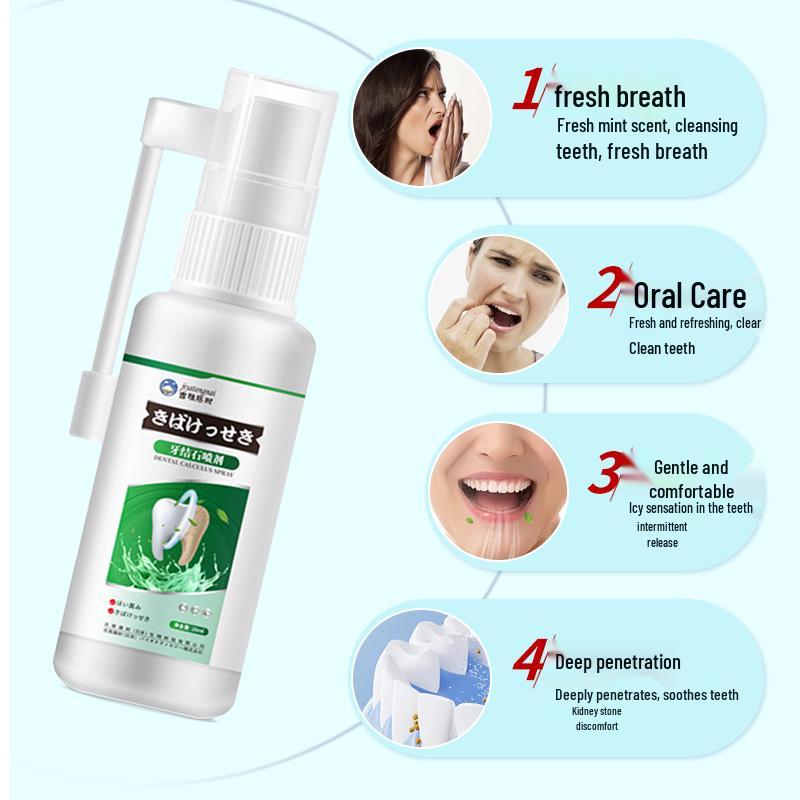Jiya Vine Anti-Tartar Spray: Soothes Teeth, Firms Gums, Eases Discomfort, Reduces Oral Odor.