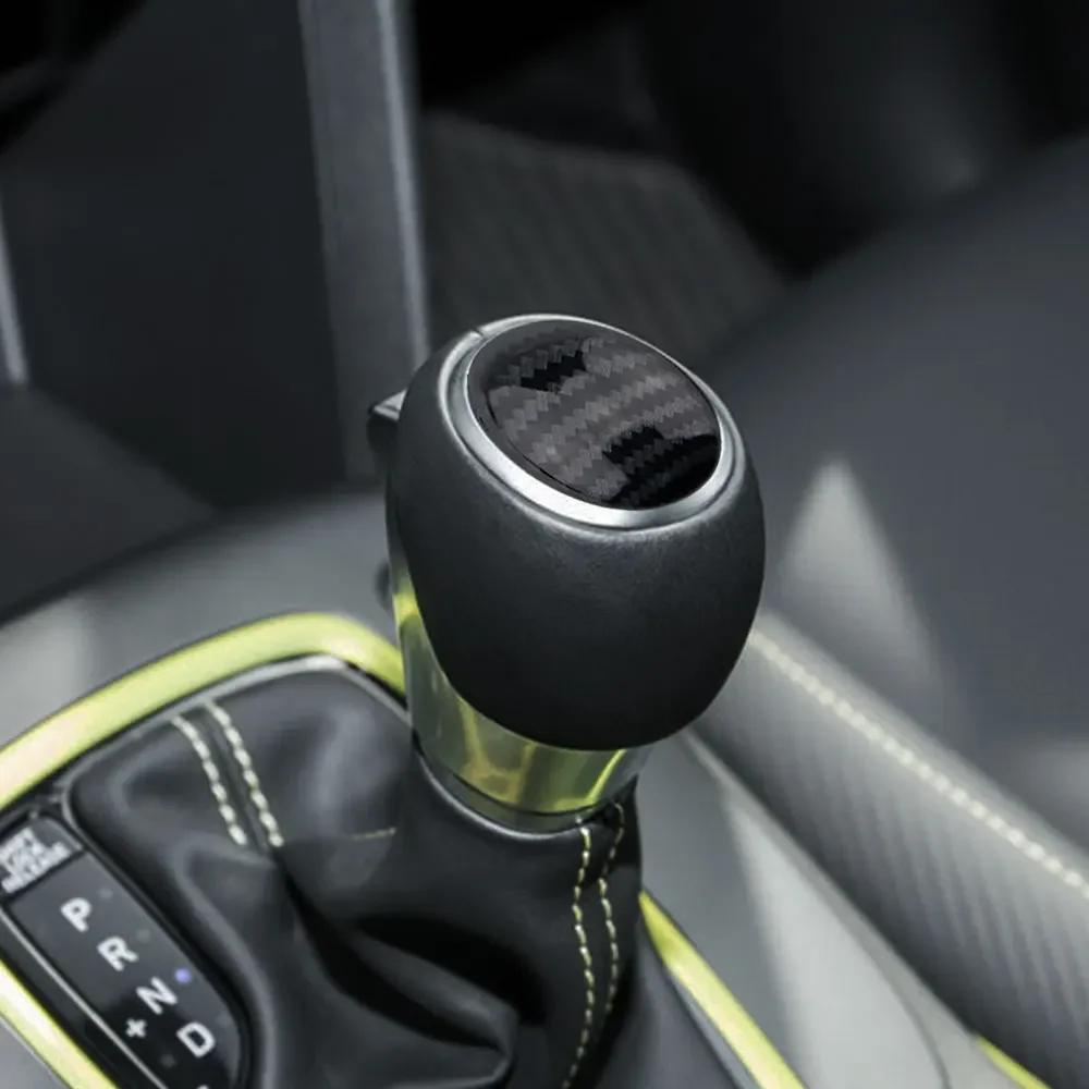 For Hyundai Kona 2017 2018 2019 AT Gear Shift Knob Sticker Gear Head Knob Trim Cover Protector Interior Accessories