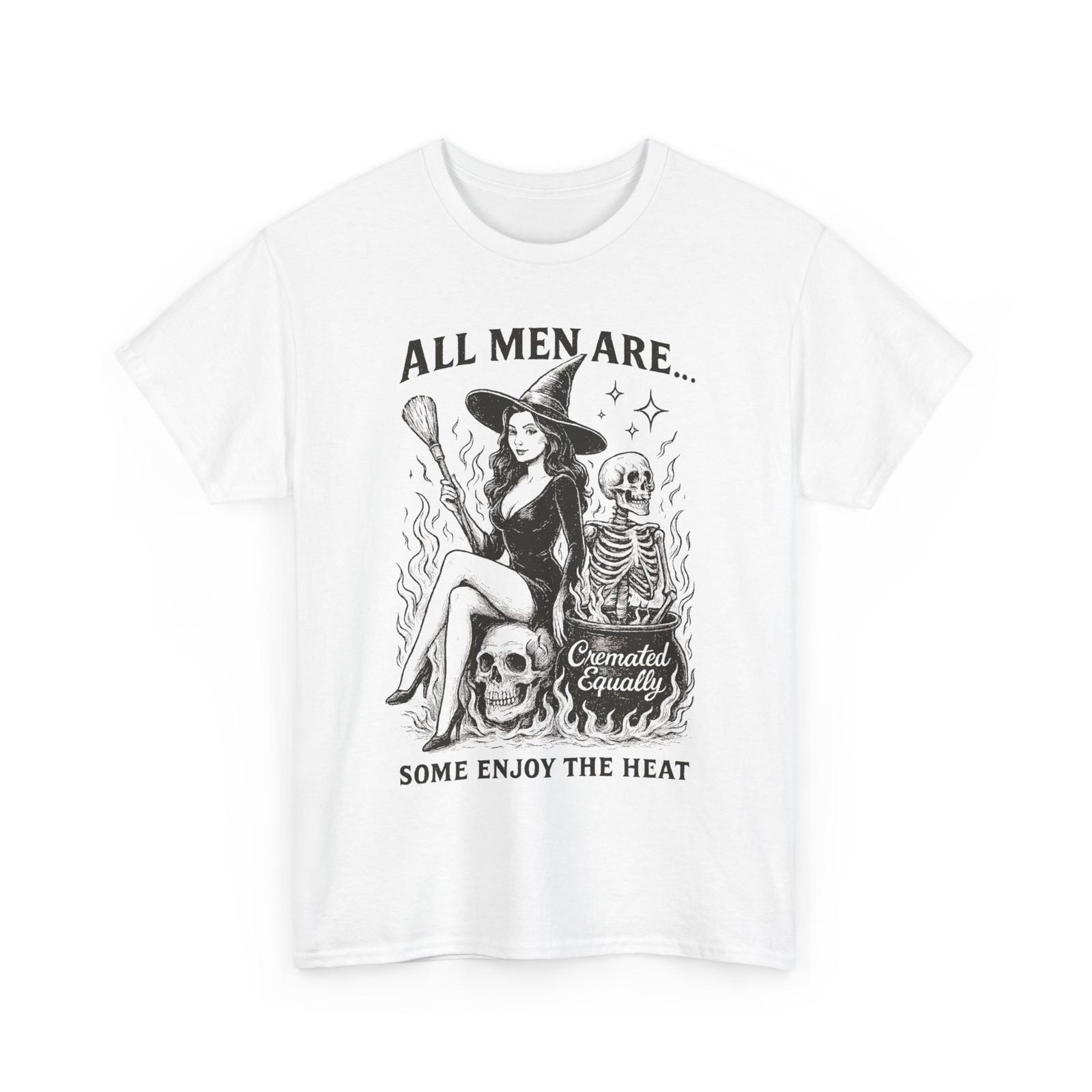 Spooky Feminist Halloween Witch T-shirt, Gothic Horror Unisex Tee, Funny Quote S