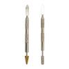 1pc DIY Leather Double Head Edge Oil Gluing Dye Painting Pen Applicator Stick Speed Paint Roller Tool Leather Craft Tools