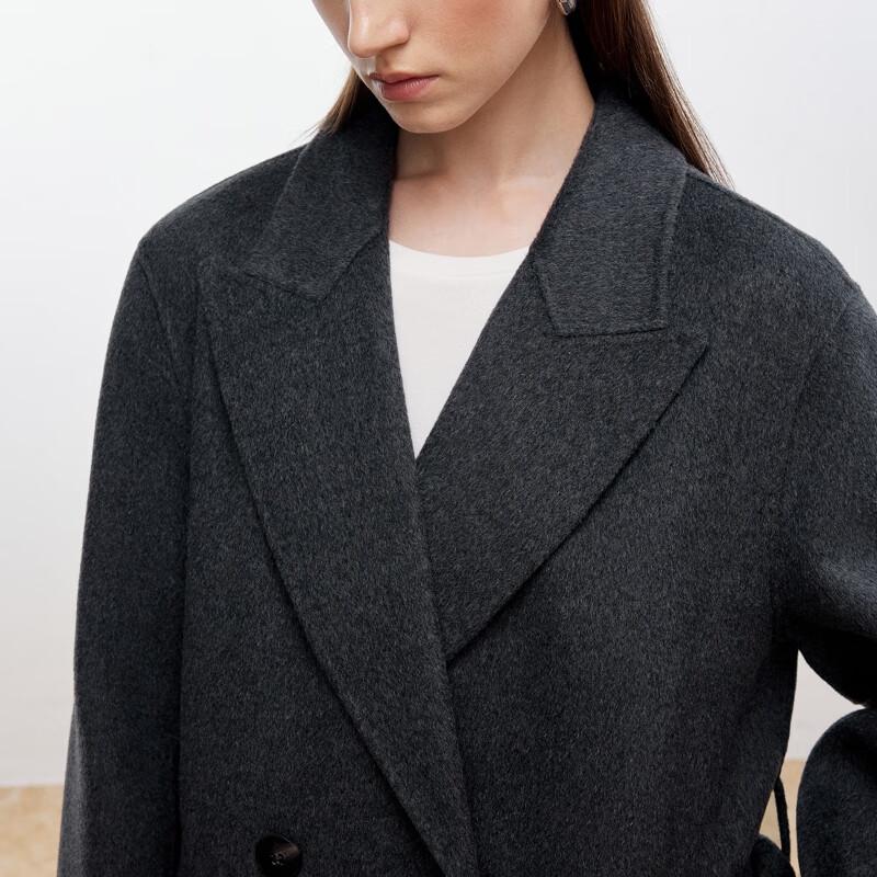 ONLY Women's Merino Wool Double-Faced Long Coat