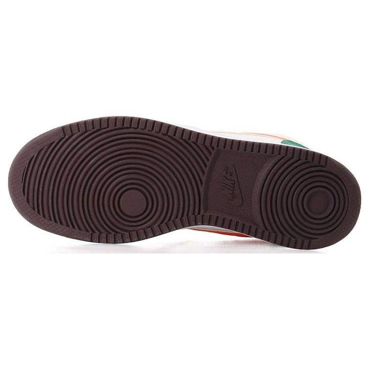 Nike Court Borough Mid Slip Resistant Shock Absorbing Durable High Top Sneakers Men Sneakers White Green FB7164-181