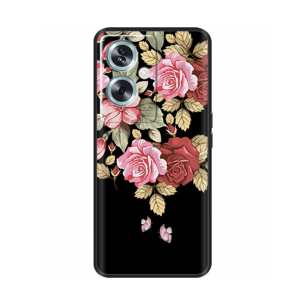 Чехол для Oppo A79 5G Расписной Мягкий ТПУ Силиконовый Чехол для Телефона Для Oppo A79 5G Fundas OppoA79 A 79 5G CPH2553 Ударопрочный Корпус Capa Oppo A79 5G brown