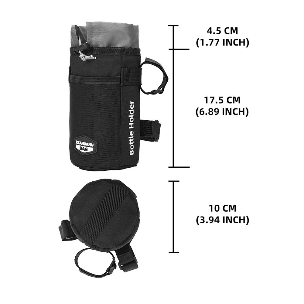 Bicycle Bag Cycling Water Bottle Carrier Pouch Bicycle Handlebar Bag Electric Scooter Portable Kettle Holder Bicycle Accessories