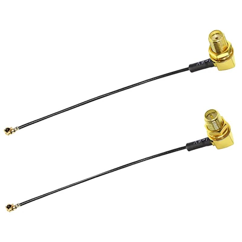 2/4/8 szt. Kabel Pigtail RP SMA Kabel 1.13 Złącze żeńskie SMA do kabla UFL/U.FL do przedłużenia anteny WiFi