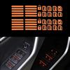 Glow In Dark Car Window Switch Stickers Fluorescent Function Button Decals for Power Window Control Night Driving Upgrade