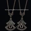Baojia Luxury Ruby Diamond Clavicle Necklace for Women