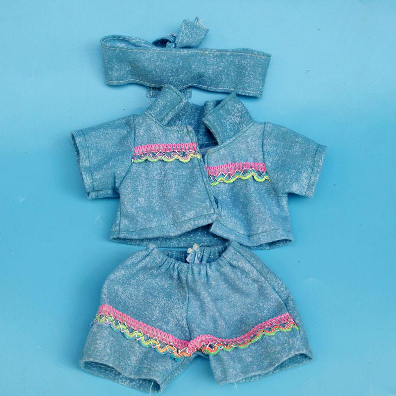 12" Simulation Doll with 30cm Dress-Up Clothes & 3-Piece Accessory Set