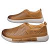 New Men's Hole Shoes, Fashionable Hole Shoes for Summer Wear, Men's Textured Breathable Bag Head Cool Slippers