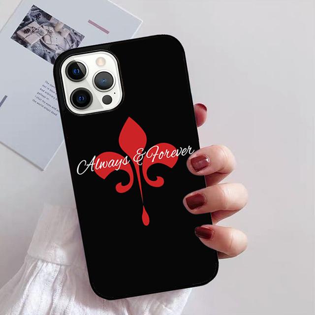 

The Vampire Diaries Always And Forever Phone Case for iPhone 17 Air 15 16 11 12 13 14 Pro Max Plus coque Fundas iPhone 13