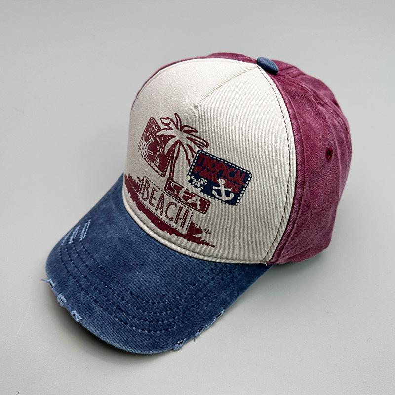 Simple simbolo stella a cinque punte Ricamo all'aperto berretto da baseball Traspirabilità estiva Berretto in rete hip hop cappello da camionista