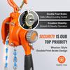 Manual Lever Chain Hoist, 1/4 Ton 550 Lbs Capacity 10 FT Come Along, G80 Galvanized Carbon Steel with Weston Double-Pawl Brake, Auto Chain Leading &
