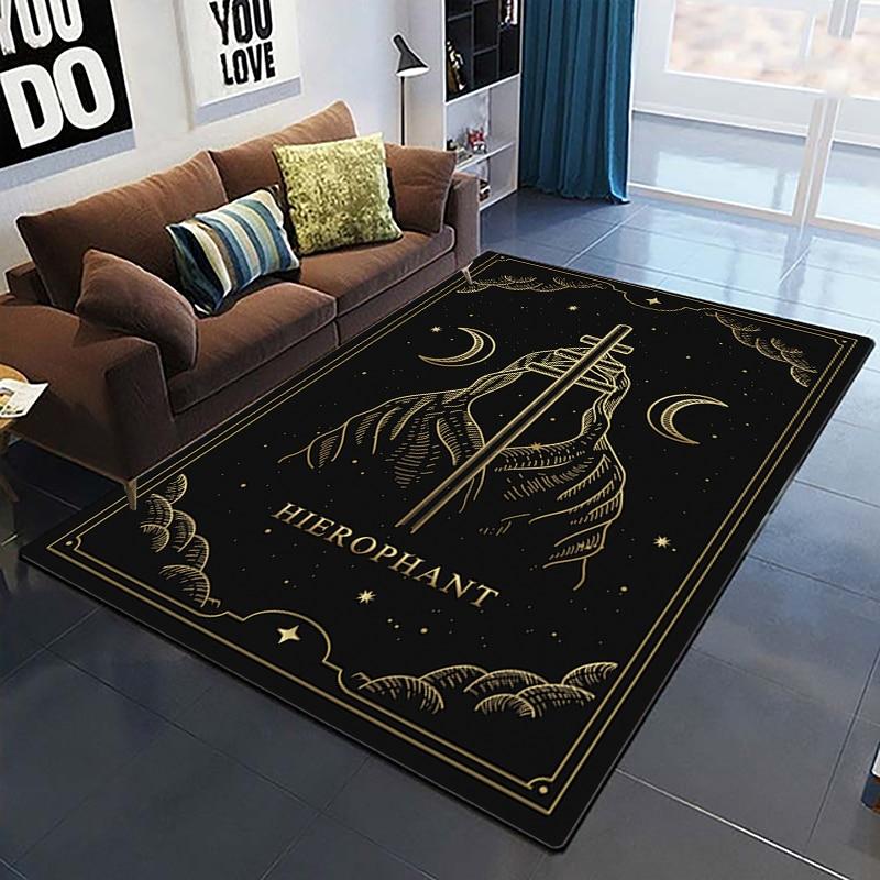 

Black Mystery Pad Ігровий килимок Килимок для йоги Багатофункціональний нековзкий килимок Килимок для пікніка Килимки для вітальні Килимки для спальні 40cm by 60cm