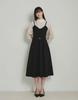 GIEMAR Bustier Dress Black