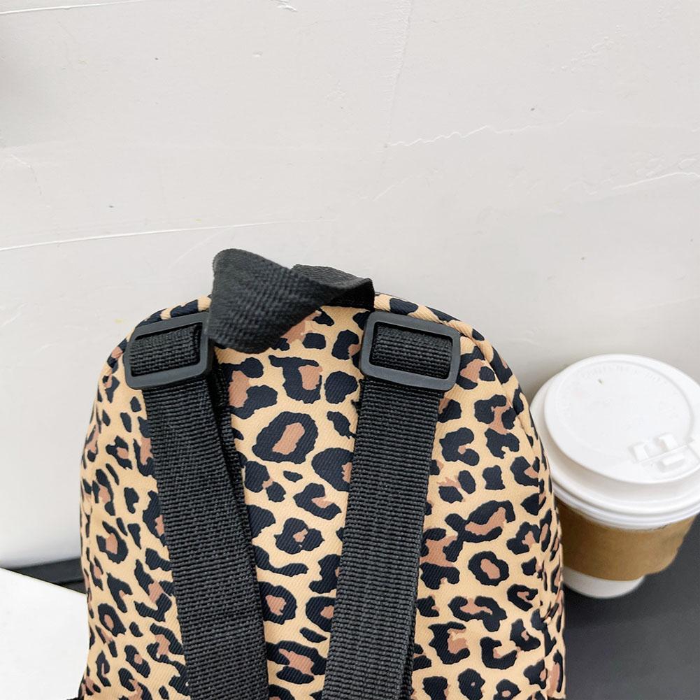 Preppy Style Animal Pattern Printing Knapsack Women Casual Ladies Small Handbags