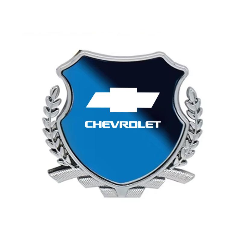 

Металлический Значок-Наклейка на Боковое Окно Багажника Автомобиля Для Chevrolet Spark Captiva Cruze Tracker Orlando Trax Epica Nubira синий
