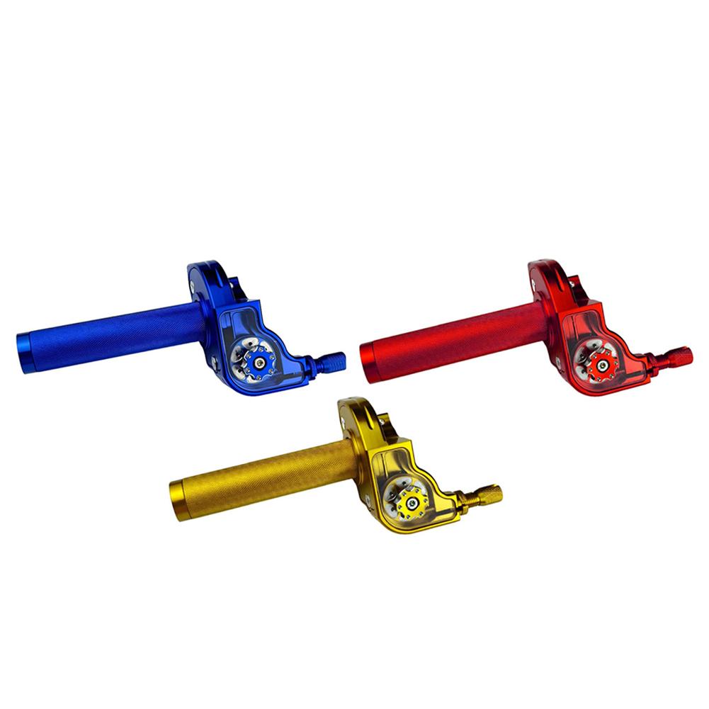 22mm CNC Aluminium Motorsykkel Gasshåndtak Twistgrep Styre for Moped Scooter ATV Quad Bike