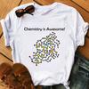 Chemistry Is Awesome The Chemistry Equation Is Great. Baggy Top, Crew-neck, Hipster T-top Aesthetic Clothes  Oversized T Shirt