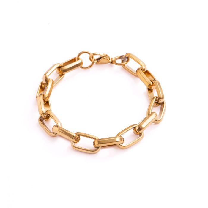 Bracelet - LUXENTER - Hexlo - Or jaune 18k - Motifs multicolores faits main - Pour femme